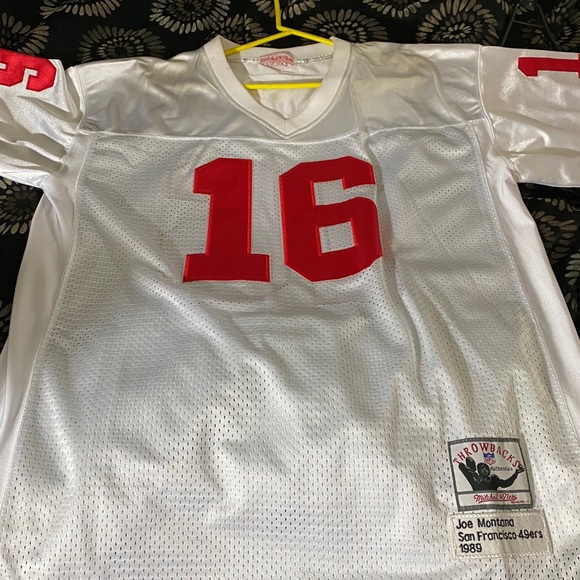 49ers Joe Montana Jersey Throwback - Picture 1 of 5